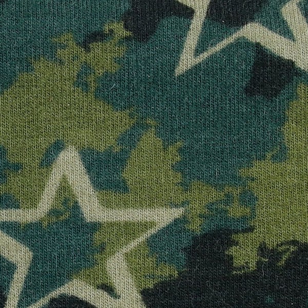 Soft Sweat Camouflage Stars - col. 07 dark green