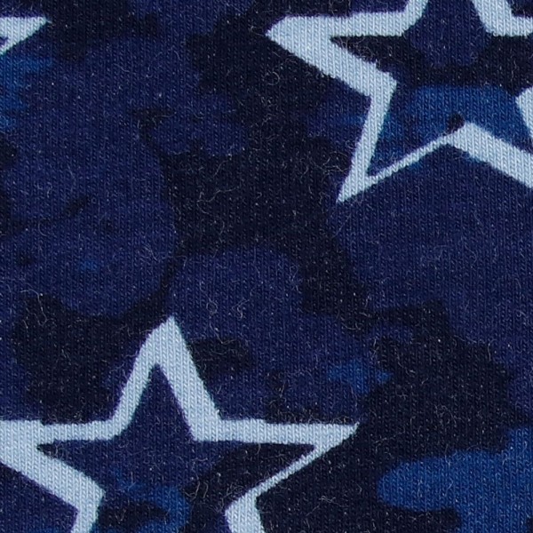 Soft Sweat Camouflage Stars - col. 05 navy