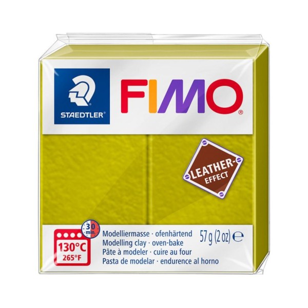 Modelliermasse Fimo 57g leather-effect