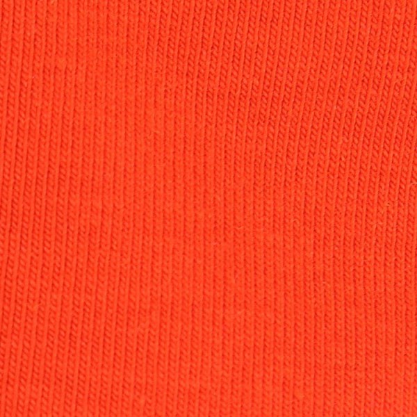 Jersey Uni GOTS - col. 027 warm orange