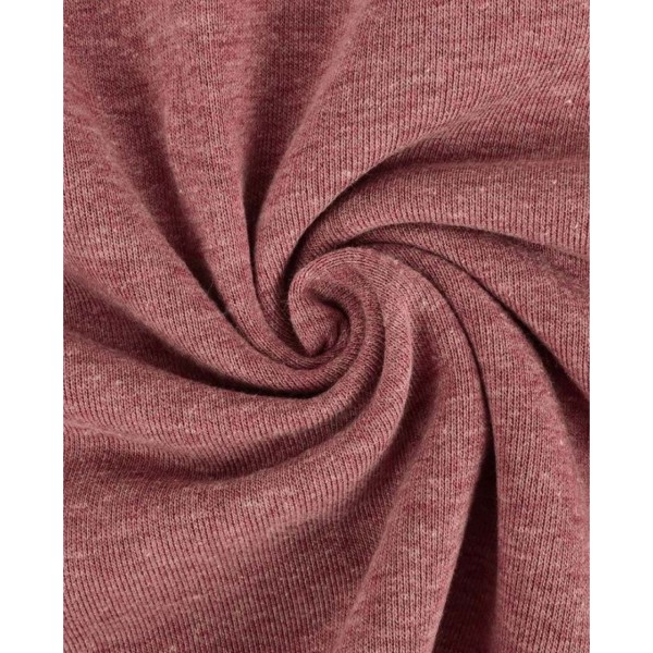 Soft Sweat melange yarn dyed Ökotex 160 - col. 113 rose