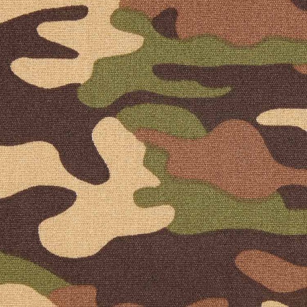 Poplin Army Camouflage - col. 007 beige