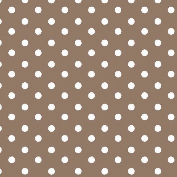 Baumwolle Design Dots - col. 019 taupe