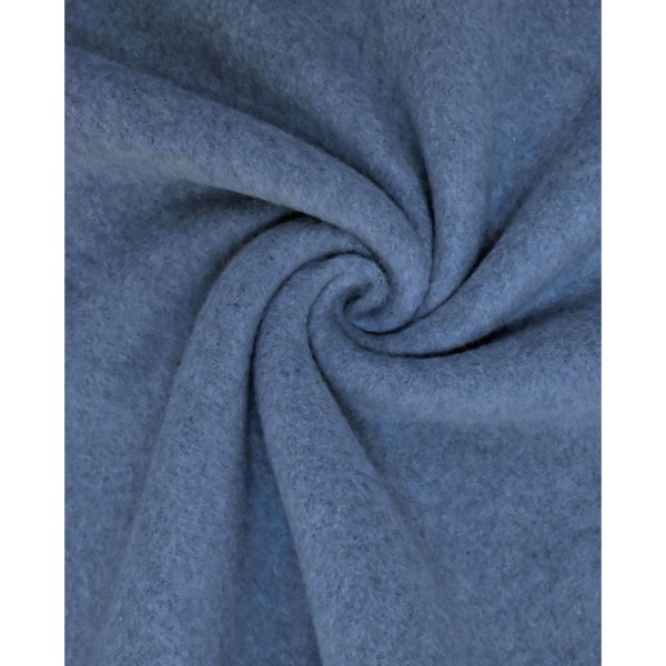 Baumwolle melange Fleece Ökotex 150 - col. 1107 dunkle jeans