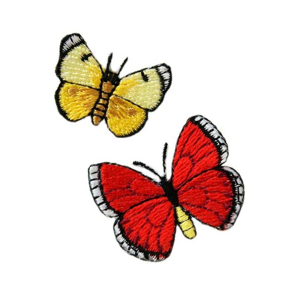 Applikation Schmetterlinge - farbig