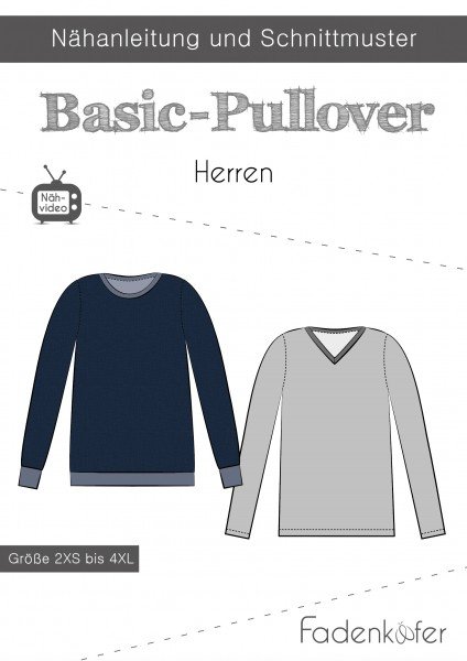 Basic-Pullover Herren