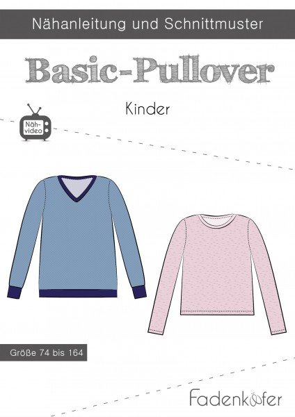 Basic-Pullover Kinder