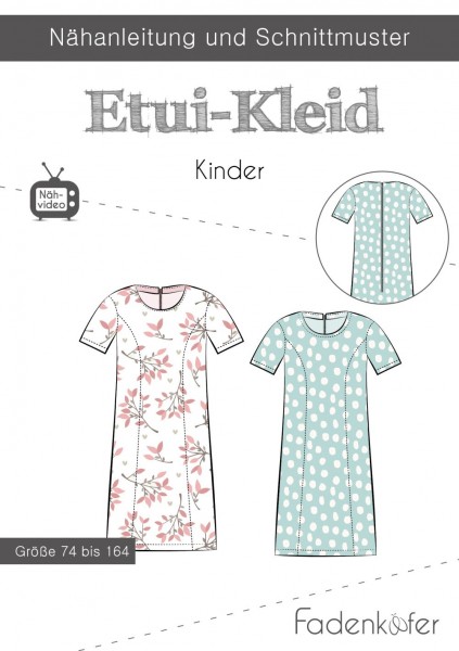 Etui-Kleid Kinder