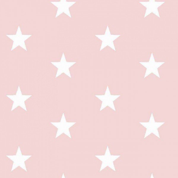 Baumwolle Design Stars - col. 021 hellrosa