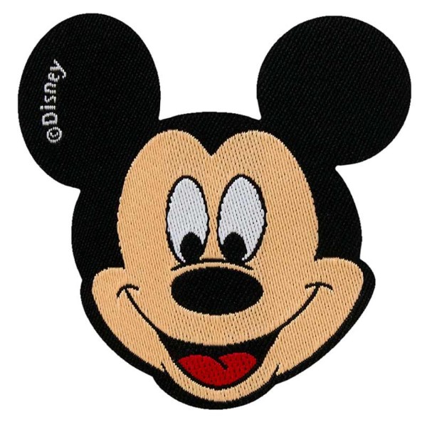Applikation Mickey Mouse © Kopf - farbig