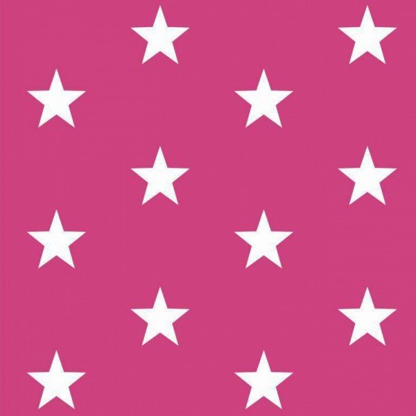 Baumwolle Design Stars - col. 006 pink