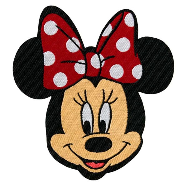 Applikation Minnie Mouse © Kopf - farbig