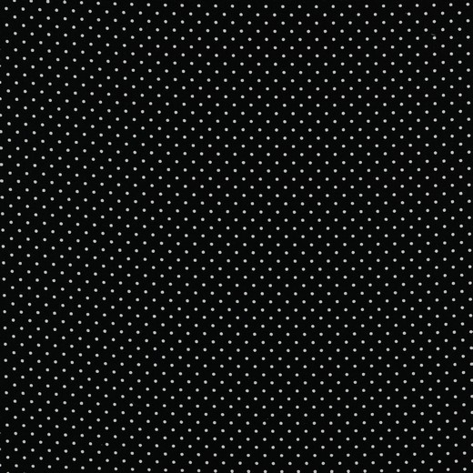 Baumwolle beschichtet Coated Petit Dots - col. 001 schwarz