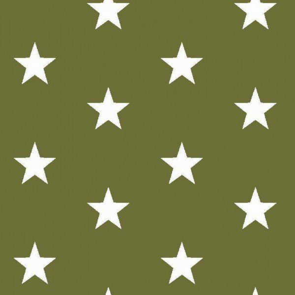 Baumwolle Design Stars - col. 017 grün