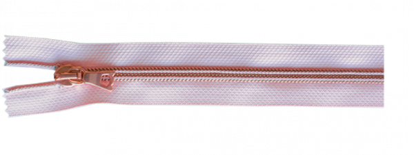 riri RV Flex 6 Metallic 1m mit 4 Schiebern - Rosé / Kupfer