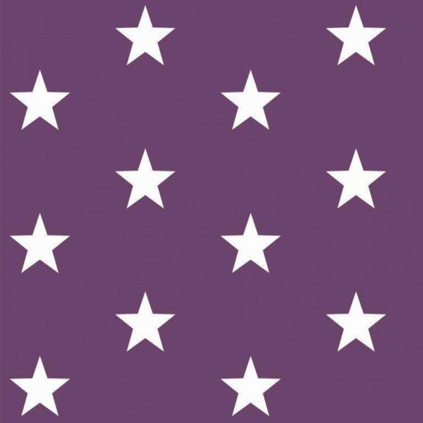 Baumwolle Design Stars - col. 007 purple